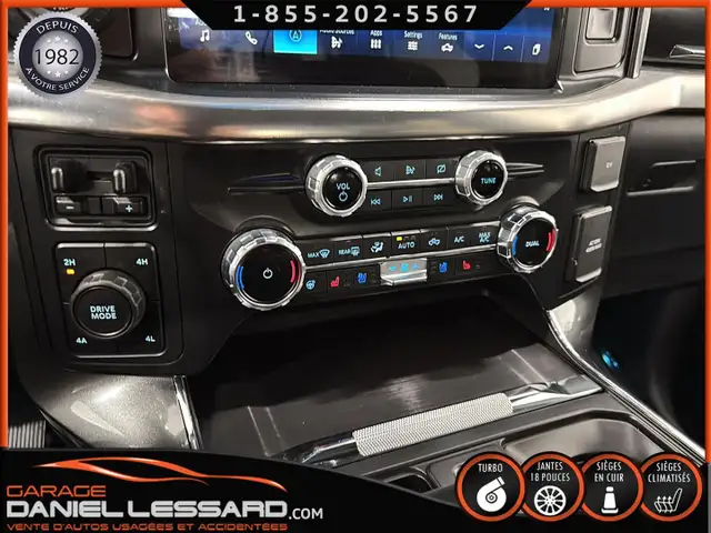 Ford F-150 LARIAT SPORT, SUPERCREW, BTE 5.5'', MAG 18', CUIR 202 - Photo 34