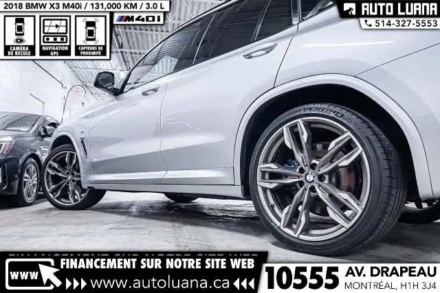 2018 BMW X3 M40i xDrive TOIT PANO/CARPLAY/HUD/MAGS 21'/CAMERA - Photo 16
