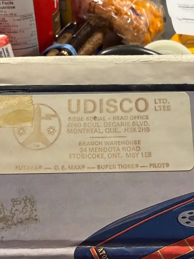 Vintage Snowmobile Radio Control  Atomic Plastic Model Kit 1981 - Photo 3