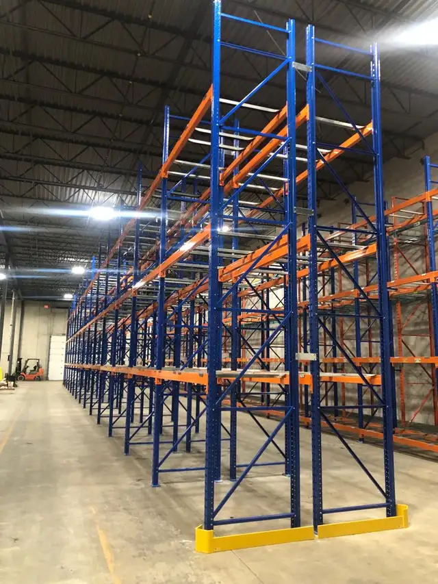 20' x 42' HD 13ga redirack end frames Uprights pallet racking - Photo 2