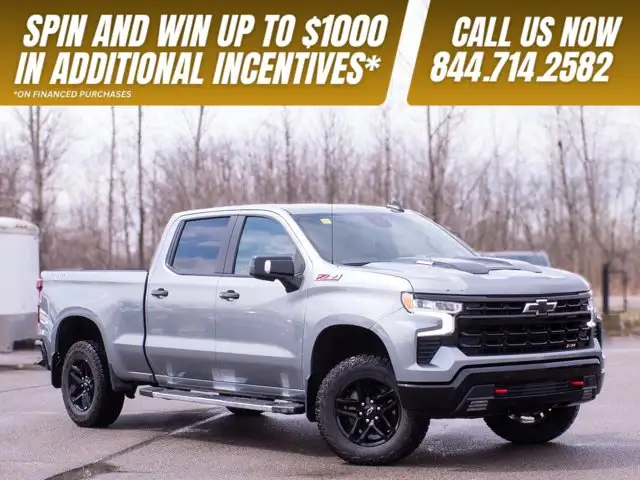 2024 Chevrolet Silverado 1500 LT Trail Boss - Keyless Starts