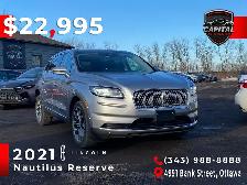2021 Lincoln Nautilus Reserve