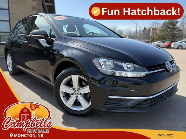 2021 Volkswagen Golf Comfortline AC! Navigation! Backup Camera!