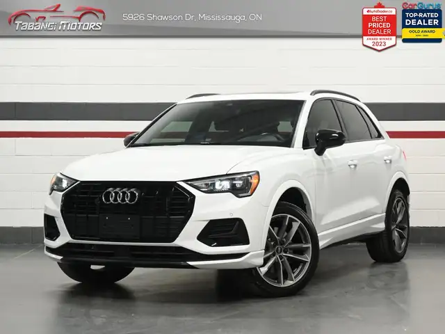 2022 Audi Q3 Panoramic Roof Heated Seats Carplay Side Assist