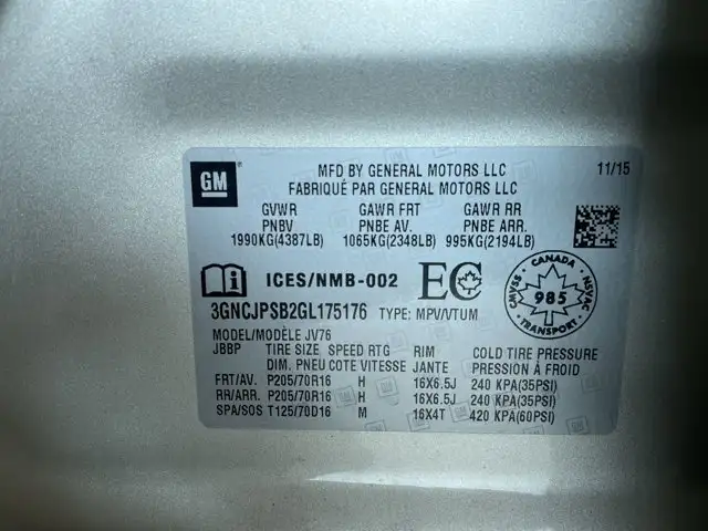 2016 Chevrolet Trax LT - Photo 44