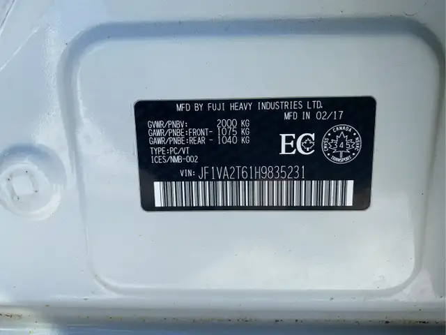 2017 Subaru WRX - Photo 15