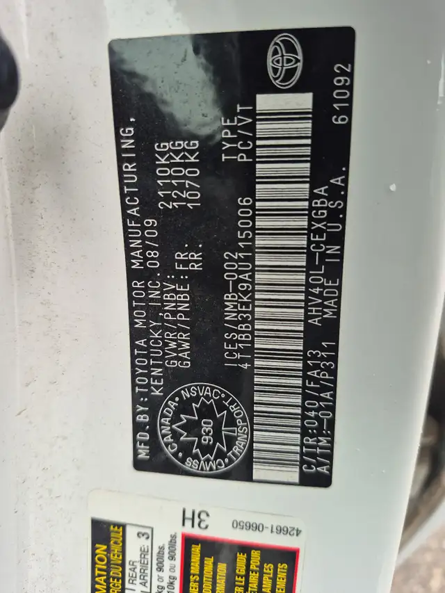 2010 Toyota Camry Hybrid - Photo 17