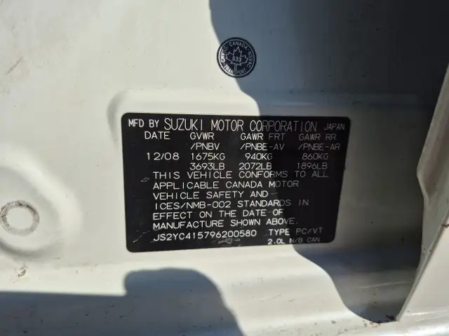 2009 Suzuki SX4 - Photo 16