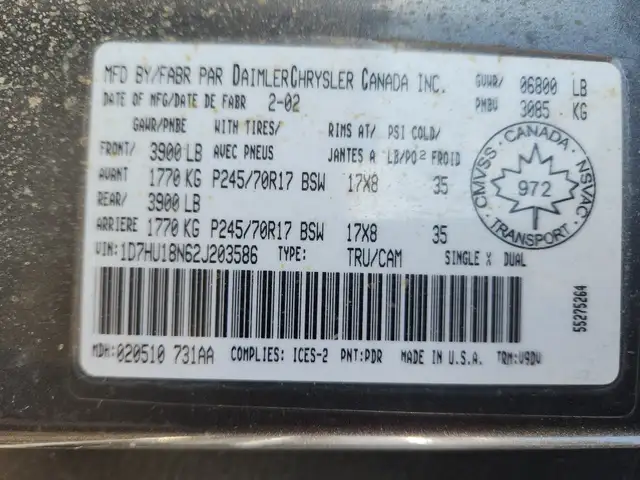 2002 Dodge Ram 1500 - Photo 9