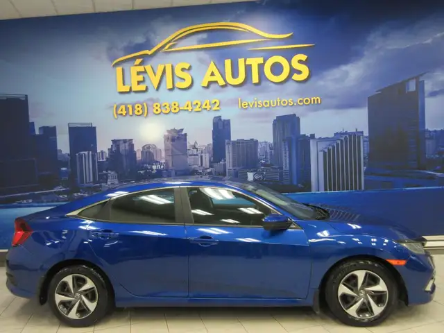 HONDA CIVIC 2020 LX AUTOMATIQUE SIEGES CHAUFFANT CAMERA RECUL 82 - Photo 2