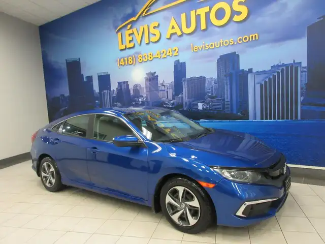 HONDA CIVIC 2020 LX AUTOMATIQUE SIEGES CHAUFFANT CAMERA RECUL 82 - Photo 3