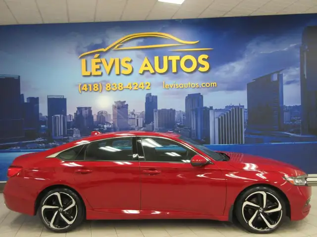 HONDA ACCORD 2019 SPORT TURBO AUTOMATIQUE TOIT OUVRANT CUIR CHAU
