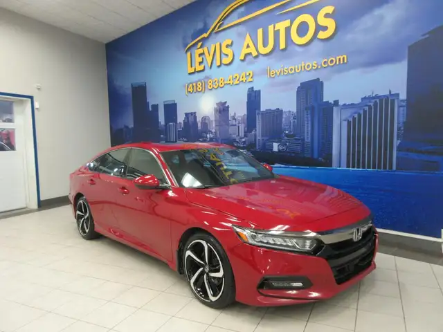 HONDA ACCORD 2019 SPORT TURBO AUTOMATIQUE TOIT OUVRANT CUIR CHAU - Photo 3
