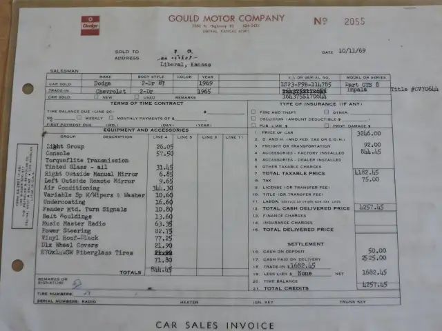 1969 Dodge Dart 340 GTS Automatic A/C Numbers Matching USA Car - Photo 19