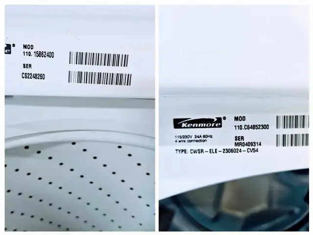 Kenmore Washer   Dryer Set - Will Deliver - Photo 9