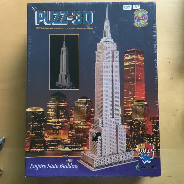 NEUF - Casse-têtes 3D / Puzzles 3D (10 CT), 30 à 1077 pièces (K1 - Photo 9