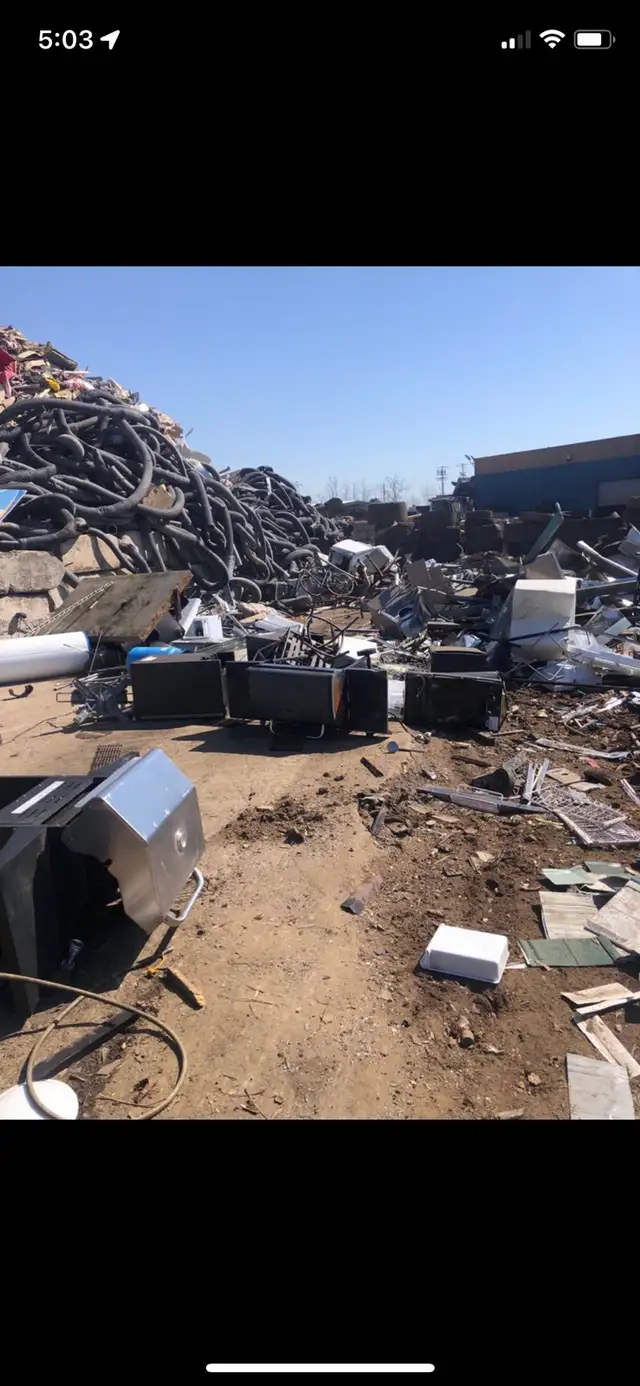 Free scrap metal pick up