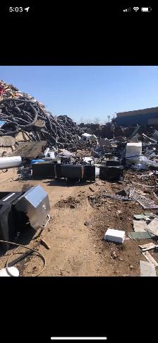 Free scrap metal pick up