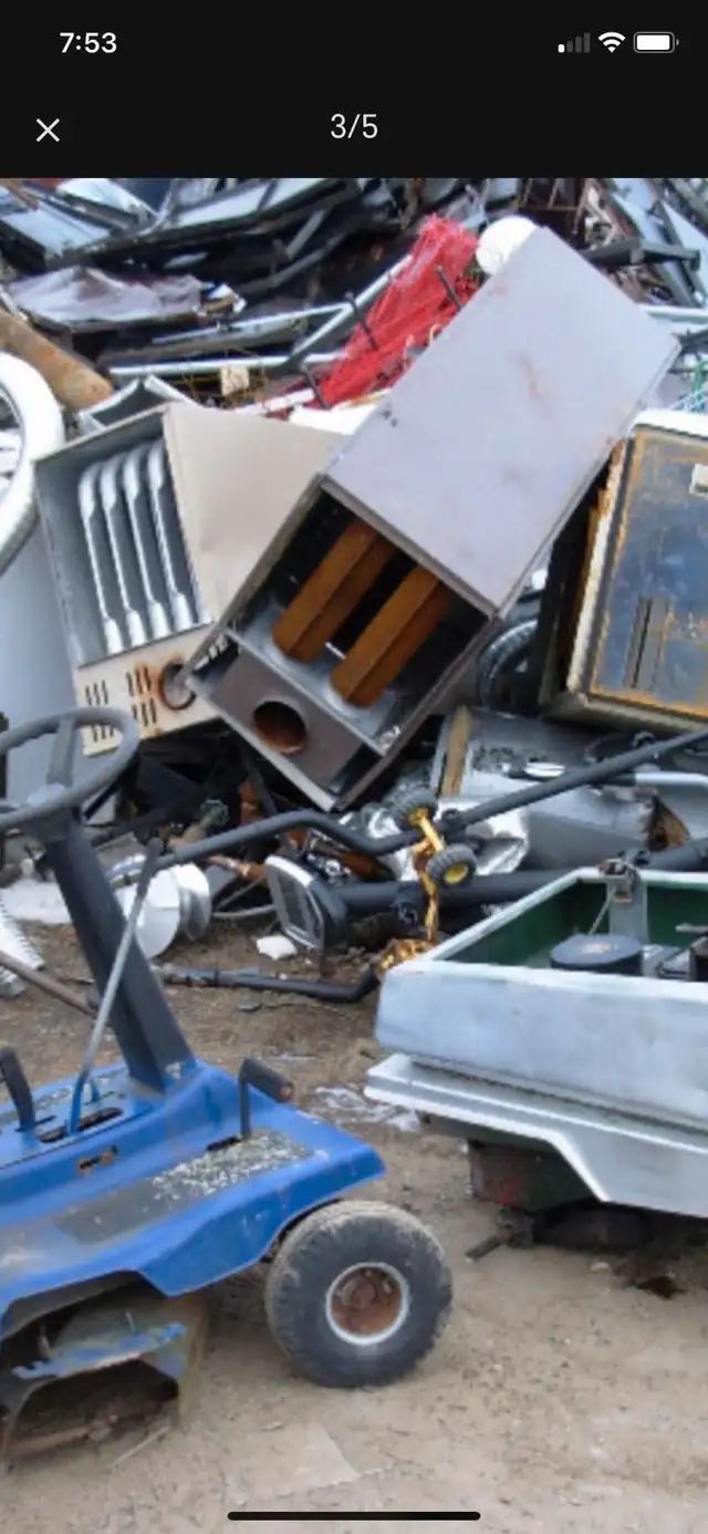 Free scrap metal pick up - Photo 2