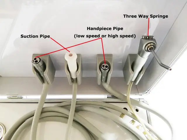  110V Portable Dental Unit 65 L/min Flow Rate 210064 - Photo 9