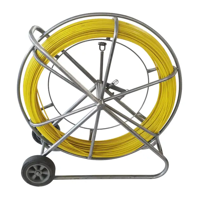 10mm Fish Tape Fiberglass Wire Cable Running Rod Puller 170552