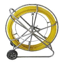 10mm Fish Tape Fiberglass Wire Cable Running Rod Puller 170552