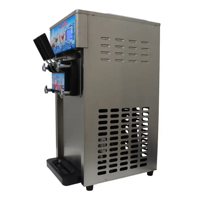 Commercial 3 Flavor Soft Ice Cream Frozen Cones Machine 210022 - Photo 4