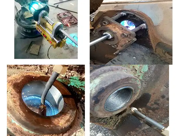 110V Line Boring Machine Auto Rotary Inner Boring Welder 022690 - Photo 2