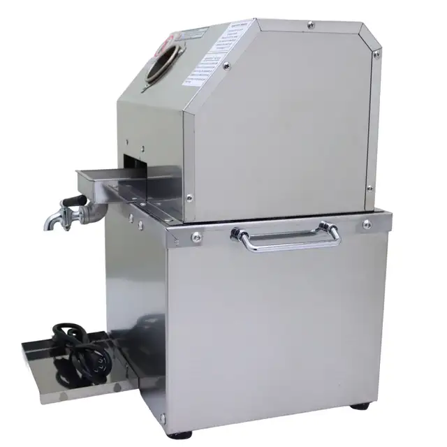 110V Sugar Cane Juicer Drink Machine 3 Roller Extractor 134214 - Photo 2