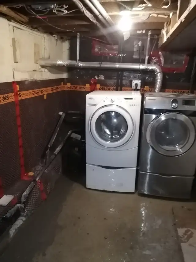 WET BASEMENT FOUNDATION LEAK REPAIR WATERPROOFING SUMP PUMP ISSU - Photo 2