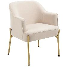 Brand New Modern Accent Chair with Metal Legs Special $199