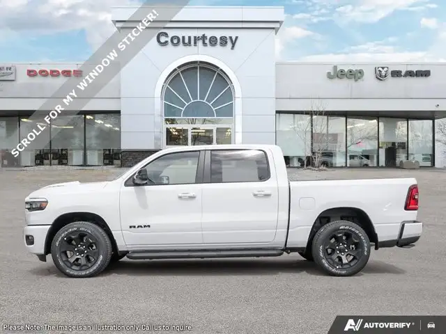 2026 Ram 1500 Sport | FRONT HEATED SEATS | 124.9L FUEL TANK - Photo 4