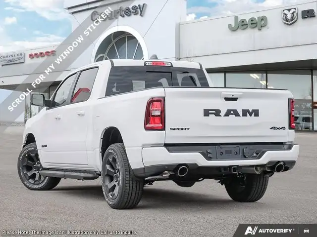 2026 Ram 1500 Sport | FRONT HEATED SEATS | 124.9L FUEL TANK - Photo 5