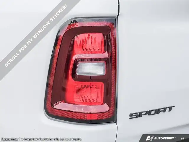 2026 Ram 1500 Sport | FRONT HEATED SEATS | 124.9L FUEL TANK - Photo 12