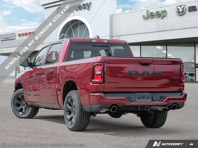2026 Ram 1500 Sport | 5.7L V8 HEMI ENGINE | 3.92 REAR AXLE - Photo 5