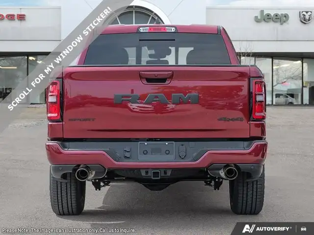 2026 Ram 1500 Sport | 5.7L V8 HEMI ENGINE | 3.92 REAR AXLE - Photo 6