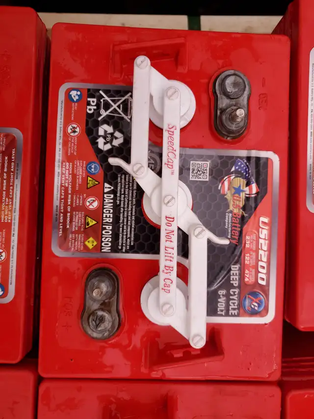 US 2200 DEEP CYCLE 6 VOLTS BATTERIES NEW OLD STOCK $125.00 - Photo 3