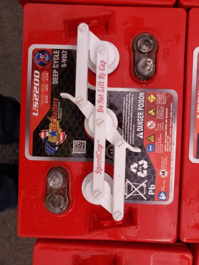US 2200 DEEP CYCLE 6 VOLTS BATTERIES NEW OLD STOCK $125.00 - Photo 4
