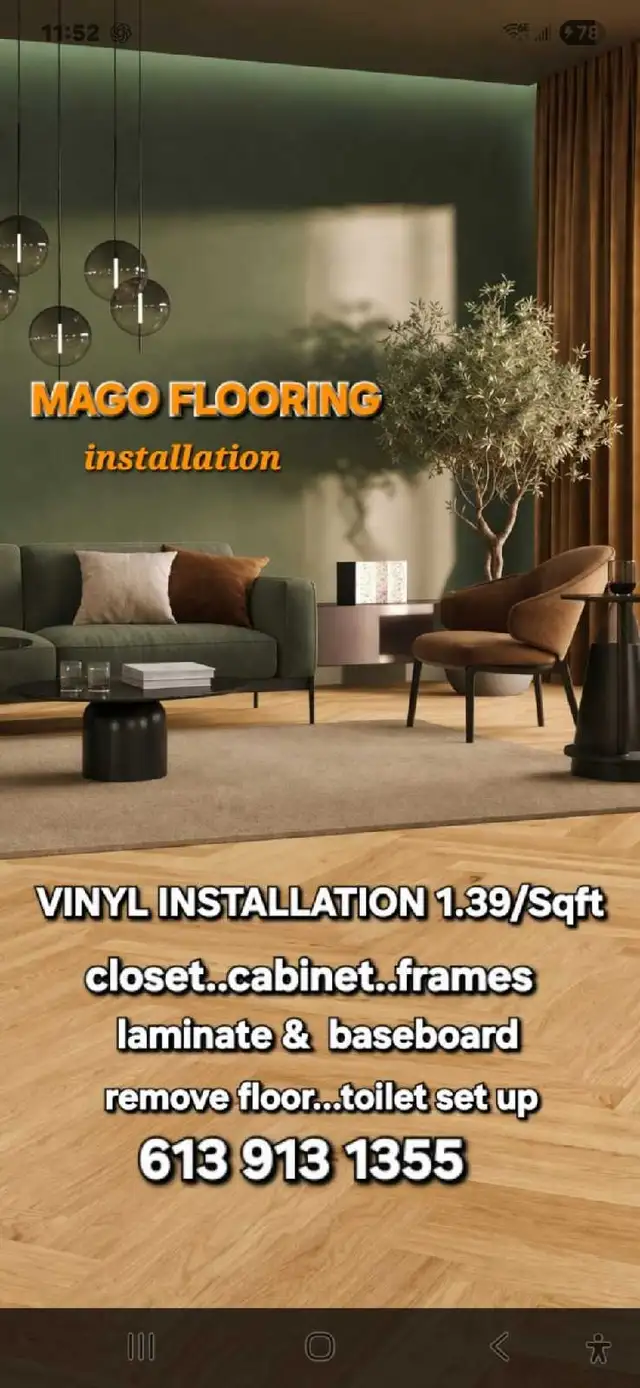 MAGO flooring  installation