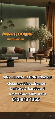 MAGO flooring  installation