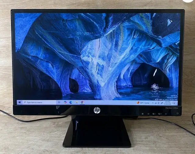 Écran HP Pavilion 22bw 21,5 po FullHD 1920 x 1080 HDMI Testé