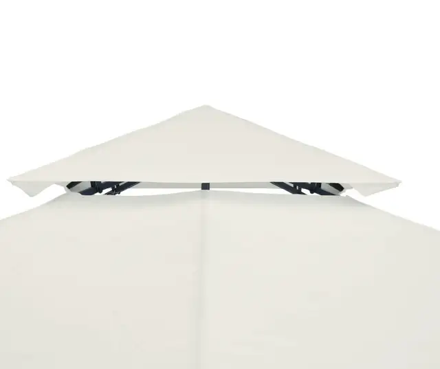 Outsunny 2-Tier Gazebo Replacement Canopy Top – 9.8’ x 9.8’ - Photo 8