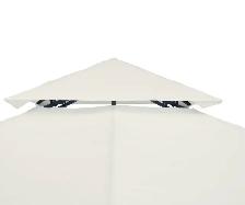 Outsunny 2-Tier Gazebo Replacement Canopy Top – 9.8’ x 9.8’ - Photo 8