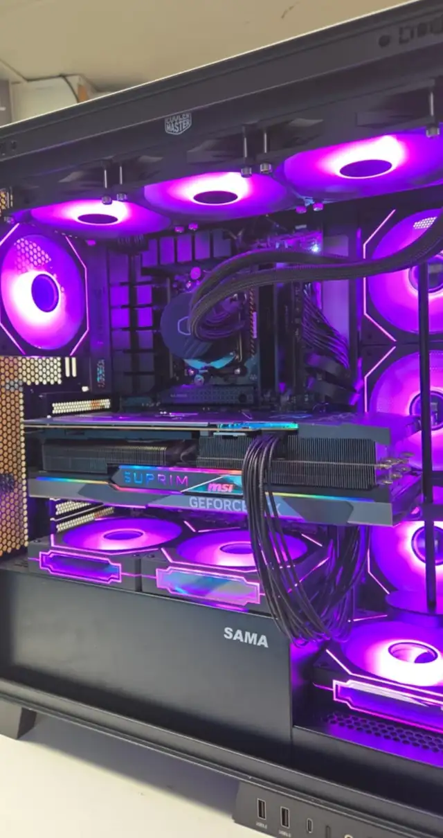 PC GAMING NEUF RTX5070Ti Ryzen 9 9900X 16GB 32GB DDR5 2TB NVMe - Photo 5