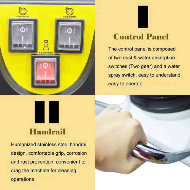 110V 2000W Carpet Extractor Machine 80L 053382 - Photo 6