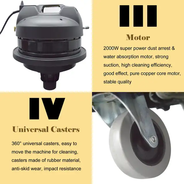 110V 2000W Carpet Extractor Machine 80L 053382 - Photo 7