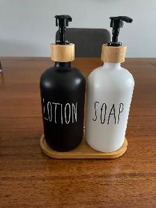 Soap and Lotion Dispenser Set