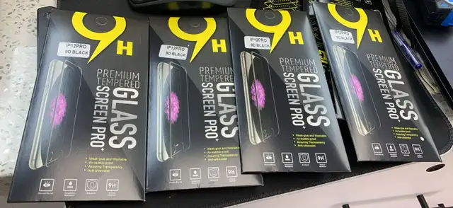 iPhone 12 / 12 Pro Tempered Glass Screen Protector 9H 9D - Photo 2