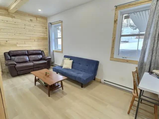 Grand 6 1/2 meublé – 4 chambres – Tout inclus – Centre-ville - Photo 2