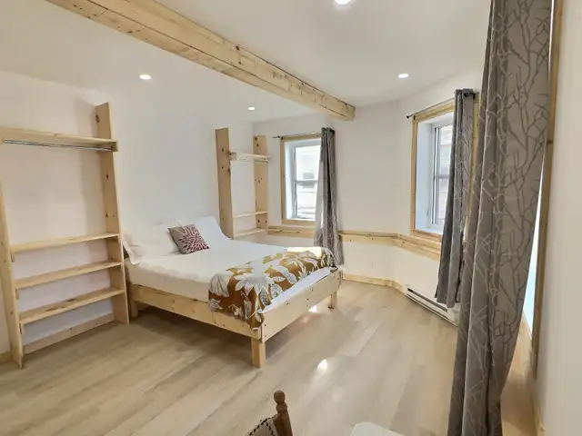 Grand 6 1/2 meublé – 4 chambres – Tout inclus – Centre-ville - Photo 7